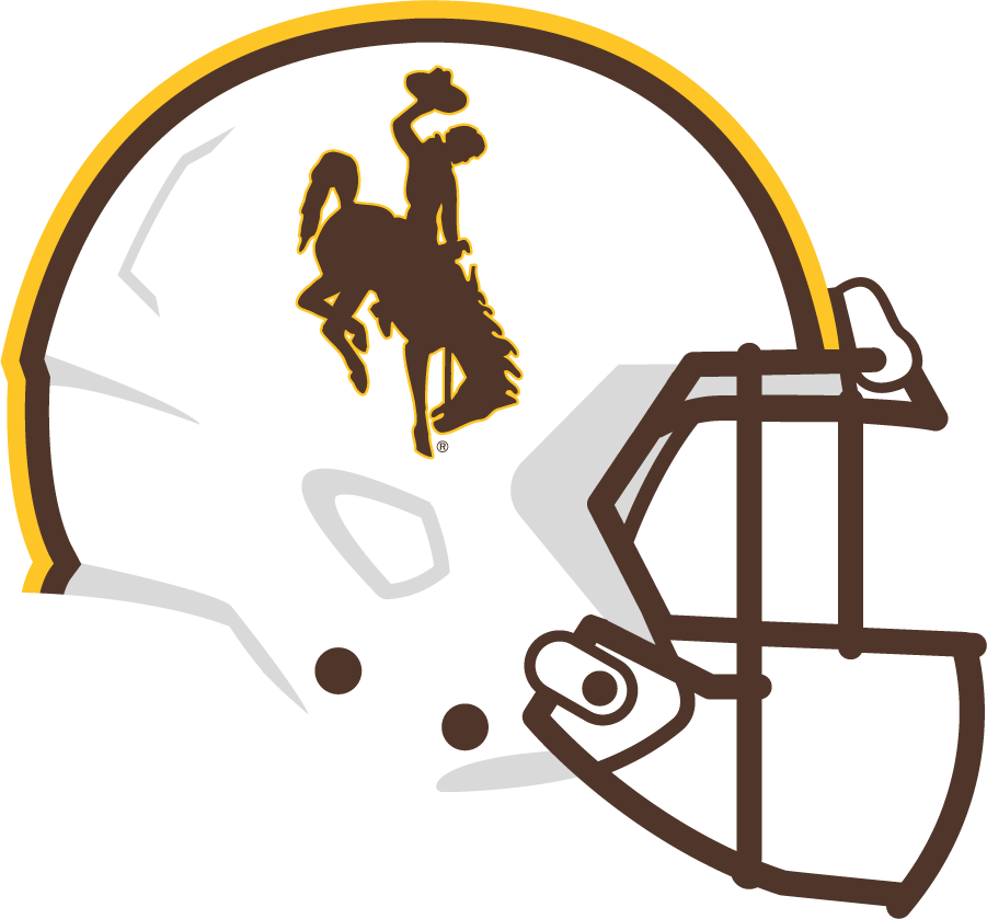 Wyoming Cowboys 2022-Pres Helmet diy DTF decal sticker